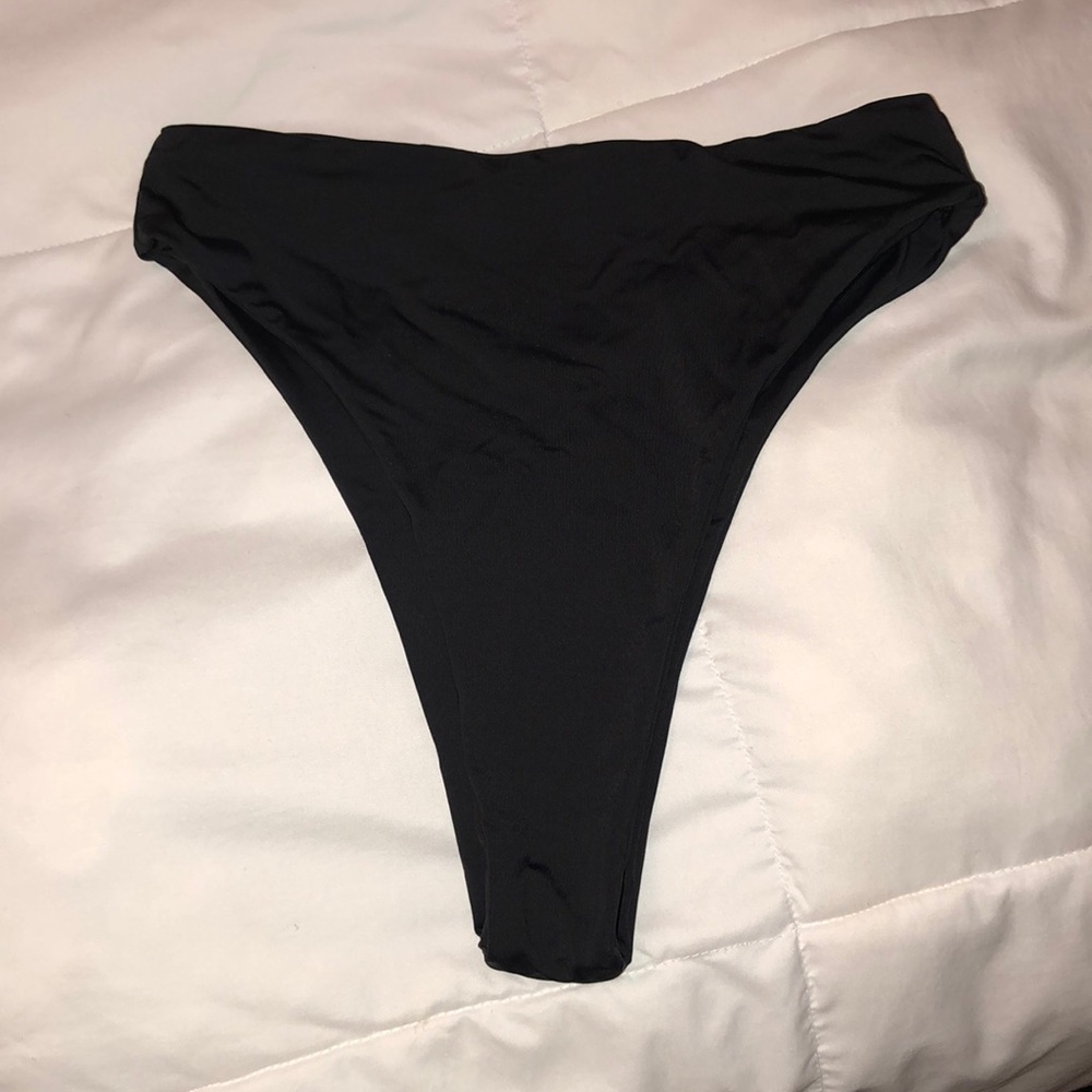High waisted bikini bottoms